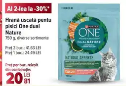 Carrefour Hrană uscată pentru pisici One dual Nature Ofertă