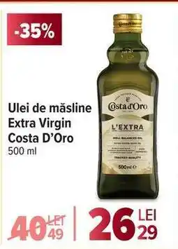 Carrefour Ulei de măsline Extra Virgin Costa D’Oro Ofertă