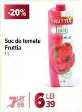 Carrefour Suc de tomate Fruttia 1L Ofertă
