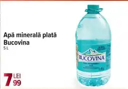 Carrefour Apă minerală plată Bucovina Ofertă