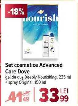 Carrefour Set cosmetice Advanced Care Dove Ofertă