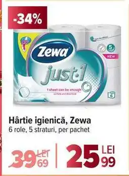 Carrefour Hârtie igienică, Zewa Ofertă