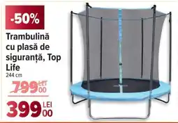Carrefour Trambulină cu plasă de siguranță, Top Life Ofertă