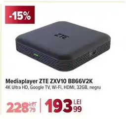 Carrefour Mediaplayer ZTE ZXV10 B866V2K Ofertă