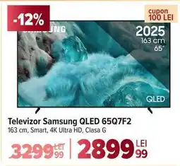 Carrefour Televizor Samsung QLED 65Q7F2 Ofertă