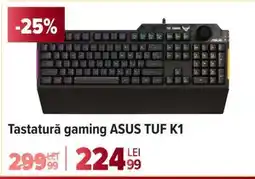 Carrefour Tastatură gaming ASUS TUF K1 Ofertă