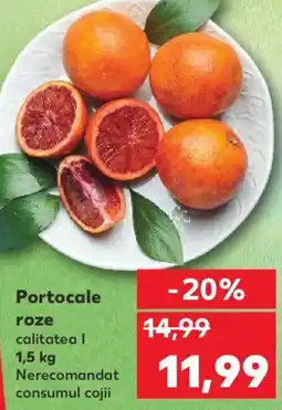 Kaufland Portocale roze Ofertă
