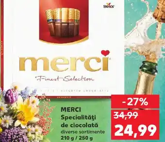 MERCI Specialităţi de ciocolată