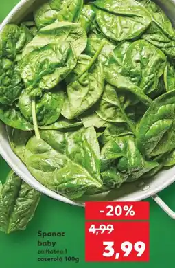 Kaufland Spanac baby Ofertă