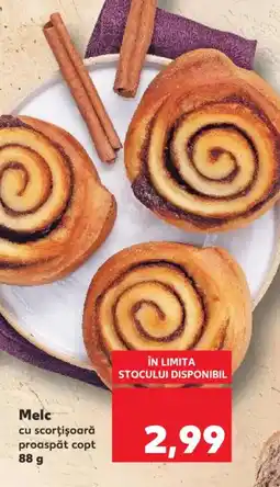 Kaufland Melc cu scorţişoară proaspăt copt Ofertă