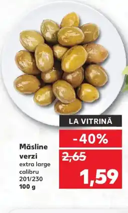 Kaufland Măsline verzi Ofertă