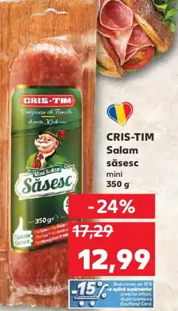 Kaufland CRIS-TIM Mini Salam Săsesc mini Ofertă