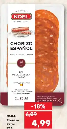 Kaufland NOEL Chorizo extra Ofertă