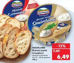 Kaufland HOCHLAND Brânză topită triunghiuri Ofertă