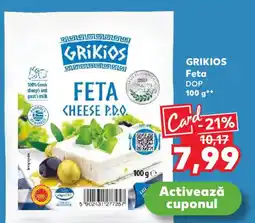 Kaufland GRIKIOS Feta DOP Ofertă
