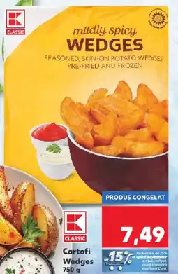 Kaufland Cartofi Wedges Ofertă