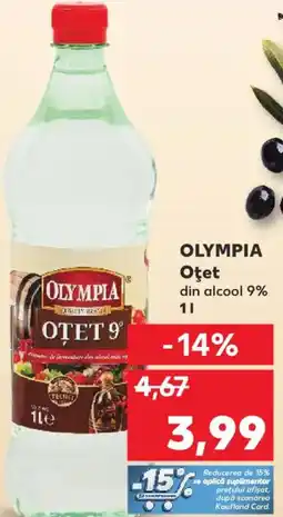 Kaufland OLYMPIA Oţet Ofertă