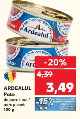 Kaufland ARDEALUL Pate Ofertă