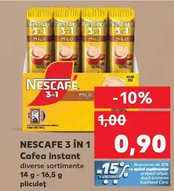 Kaufland NESCAFE 3 ÎN 1 Cafea instant Ofertă
