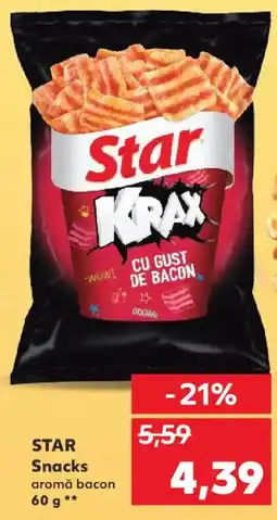 Kaufland STAR Snacks aromă bacon Ofertă