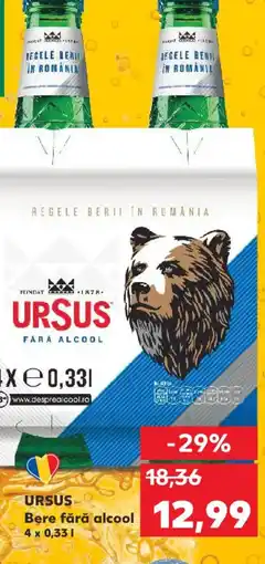 Kaufland URSUS Bere fără alcool Ofertă