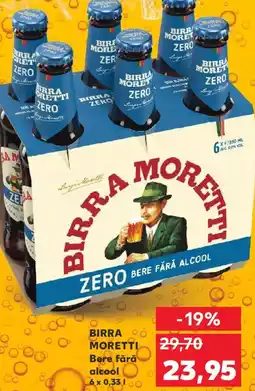 Kaufland BIRRA MORETTI Bere fără alcool Ofertă