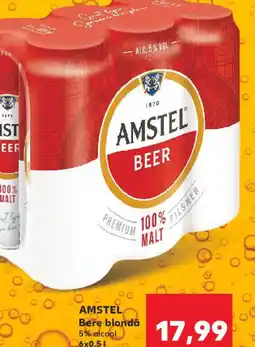 Kaufland AMSTEL Bere blondǎ Ofertă