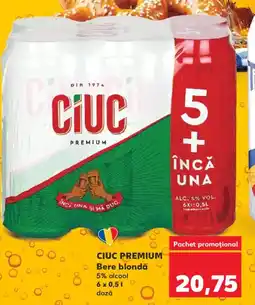 Kaufland CIUC PREMIUM Bere blondă Ofertă