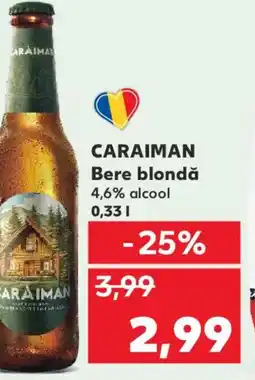 Kaufland CARAIMAN Bere blondă Ofertă