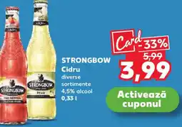 Kaufland STRONGBOW Cidru Ofertă
