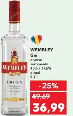 Kaufland WEMBLEY Gin Ofertă