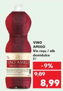 Kaufland VINO AMIGO Vin roşu / alb demidulce Ofertă