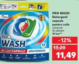 Kaufland PRO WASH Detergent capsule pentru rufe universal Ofertă