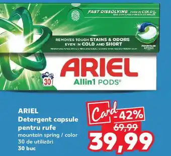 ARIEL Detergent capsule pentru rufe