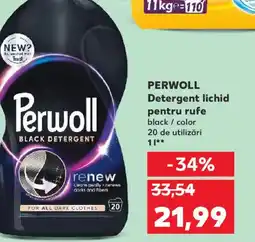Kaufland PERWOLL Detergent lichid pentru rufe Ofertă