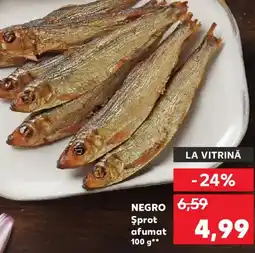 Kaufland NEGRO Şprot afumat Ofertă