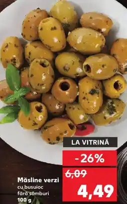 Kaufland Măsline verzi Ofertă