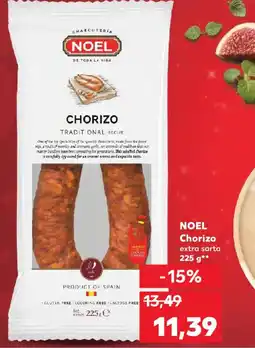 Kaufland NOEL Chorizo extra sarta Ofertă