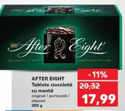 Kaufland AFTER EIGHT Tablete ciocolată cu mentă Ofertă