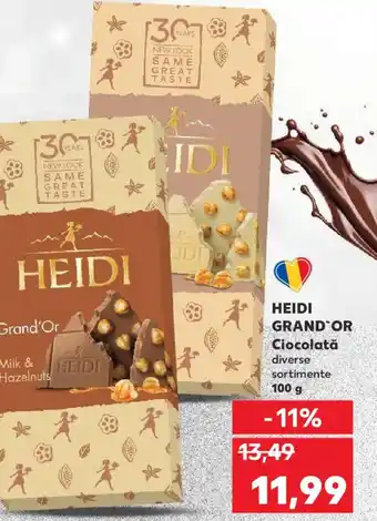 HEIDI GRAND OR Ciocolată