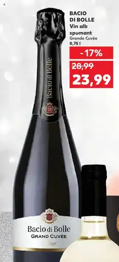 Kaufland BACIO DI BOLLE Vin alb spumant Ofertă