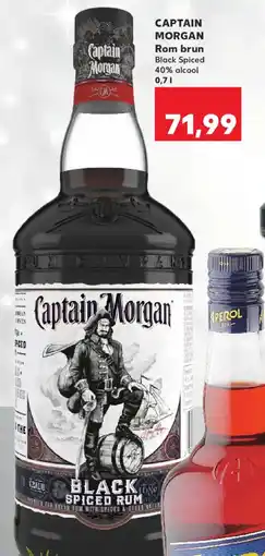 Kaufland CAPTAIN MORGAN Rom brun Ofertă