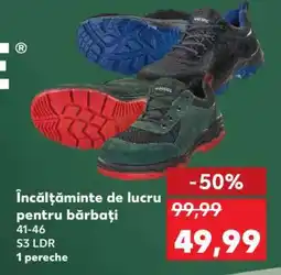 Kaufland Încălțăminte de lucru pentru bărbați Ofertă