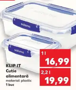 Kaufland KLIP IT Cutie alimentară Ofertă