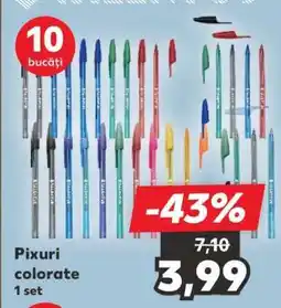 Kaufland Pixuri colorate Ofertă