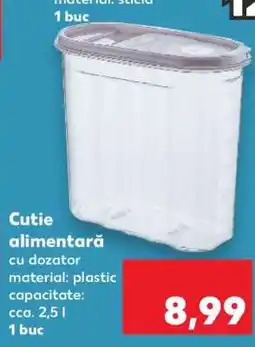 Kaufland Cutie alimentară Ofertă