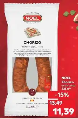 Kaufland NOEL Chorizo extra sarta 225 g Ofertă