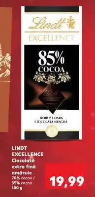 Kaufland LINDT EXCELLENCE Ofertă