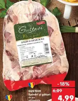 Kaufland GUSTAVI Spinări și gâturi de pui Ofertă