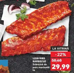 Kaufland LOIN RIBS BARBECUE Ofertă
